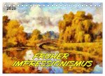 Früher Impressionismus (Tischkalender 2026 DIN A5 quer), CALVENDO Monatskalender