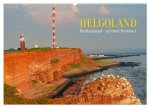 HELGOLAND: Nordseeinsel, schöner Ferienort (Wandkalender 2026 DIN A2 quer), CALVENDO Monatskalender