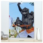 Bali - affengeil (hochwertiger Premium Wandkalender 2026 DIN A2 hoch), Kunstdruck in Hochglanz