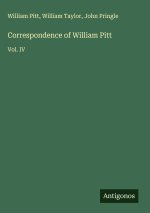 Correspondence of William Pitt
