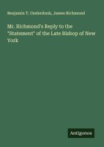 Mr. Richmond's Reply to the 