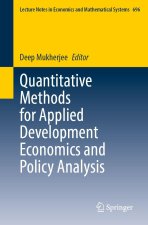 Advanced Quantitative Methods for Development Policy and Planning