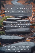 בעקבותיו - אתגר WWJD בן 40 יום- לח&#
