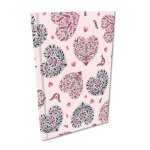 Notes A5 kratka Soft Touch Serca