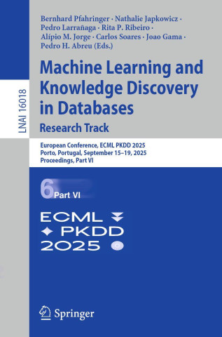Machine Learning and Knowledge Discovery in Databases. Research Track