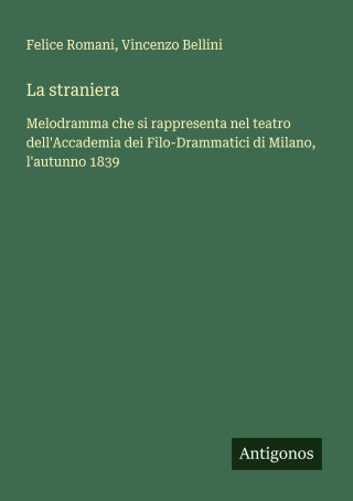 La straniera