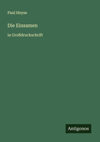 Die Einsamen