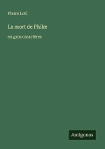 La mort de Philæ