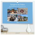 Sarajevo im Fokus (hochwertiger Premium Wandkalender 2026 DIN A2 quer), Kunstdruck in Hochglanz