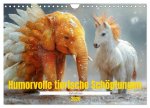 Humorvolle tierische Schöpfungen - Hybridtiere (Wandkalender 2026 DIN A4 quer), CALVENDO Monatskalender