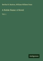 A Noble Name: A Novel