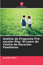 Análise do Programa Pré-escolar Play 'N Learn do Centro de Recursos Familiares