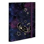 Colorino školní box na sešity s gumičkou A4 - Stitch Gold