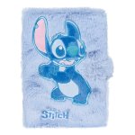 Colorino poznámkový zápisník A5 Stitch Fluffy - modrý