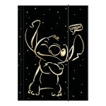 Colorino školní desky s gumičkou A4 - Stitch Gold 1