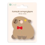 Karteczki samoprzylepne Kapibara Muszka 6,2x 6 cm 30k.