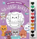 Słodkie kotki. Malowanie farbkami
