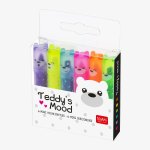 Sada zvýrazňovačů Legami - Teddy's Mood (6 kusů)