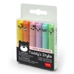 Sada zvýrazňovačů Legami - Teddy's Style (6 kusů)