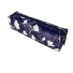 Piórnik szkolny młodzieżowy prostokąt kostka Magnolie Dark Blue