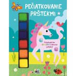 Pečiatkovanie prstíkmi Jednorožec