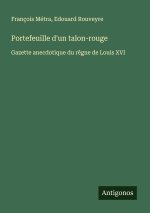 Portefeuille d'un talon-rouge