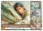 Fantasiegeschichten - Märchenhafte Werke (Tischkalender 2026 DIN A5 quer), CALVENDO Monatskalender