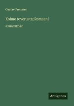 Kolme toverusta; Romaani