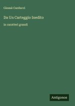 Da Un Carteggio Inedito