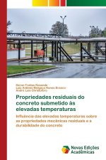 Propriedades residuais do concreto submetido às elevadas temperaturas
