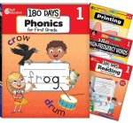180 Days(tm) Phonics, High-Frequency Words, Reading 2nd Edition, and Printing: Grade 1: 4-Book Set