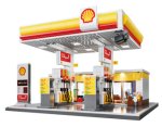CaDA Shell Tankstelle mit Shop und Waschanlage Bricks
