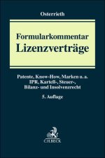 Formularkommentar Lizenzverträge