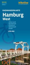 Radwanderkarte Hamburg West RW-HH1