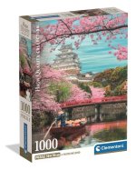 Puzzle 1000 elementów. Compact. Himeji Castle in Spring