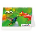 Kalendář stolní 2026 - MINI 14denní