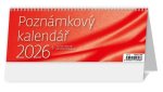 Kalendář stolní 2026 - Poznámkový kalendář OFFICE
