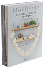 Pakiet: Makrama. Makrama dla początkujących i nie tylko, Makramy i wyplatanki, Makrama pięciu żywioł