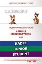Matematyka z wesołym kangurem - Suplement 2025 (Kadet/Junior/Student)