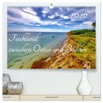 Fischland: zwischen Ostsee und Bodden (hochwertiger Premium Wandkalender 2026 DIN A2 quer), Kunstdruck in Hochglanz