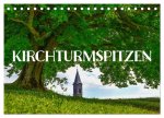 Kirchturmspitzen (Tischkalender 2026 DIN A5 quer), CALVENDO Monatskalender