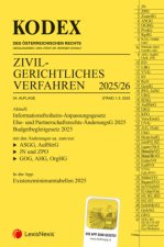 KODEX Zivilgerichtliches Verfahren 2025/26 - inkl. App