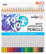 Darwi For You, Schachtel mit 24 Aquarellfarbstiften