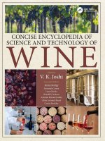 Concise Encyclopedia of Science and Technology of Wine