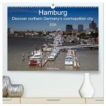 Hamburg.Discover northern Germany's cosmopolitan city (High Quality Premium Wall Calendar 2026 DIN A2 landscape),CALVENDO 12 Month Wall Calendar