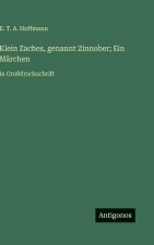 Klein Zaches, genannt Zinnober; Ein Märchen