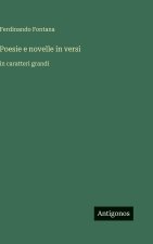 Poesie e novelle in versi