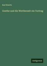 Goethe und die Wertherzeit ein Vortrag