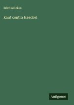 Kant contra Haeckel