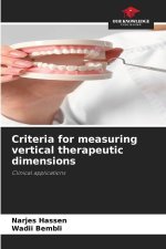 Criteria for measuring vertical therapeutic dimensions